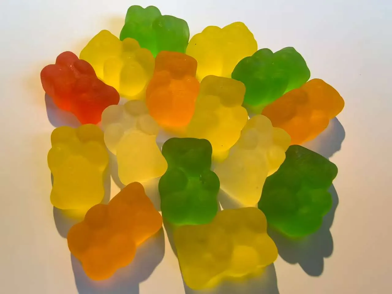 Fruit gummy candy