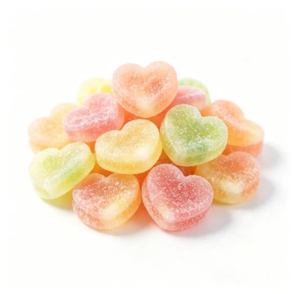 Sour Sanded Two-Color Heart